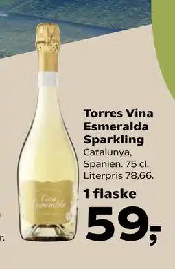 SuperBrugsen Torres Vina Esmeralda Sparkling tilbud