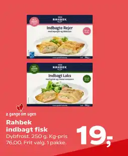 SuperBrugsen Rahbek indbagt fisk tilbud