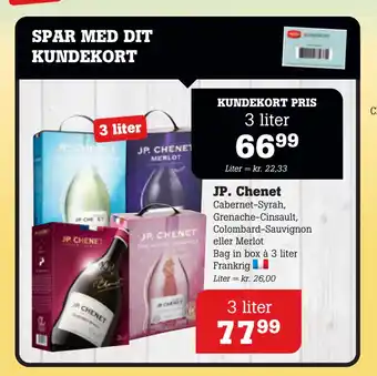 Poetzsch Padborg JP. Chenet tilbud