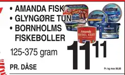 AMANDA FISK • GLYNGØRE TUN • BORNHOLMS FISKEBOLLER