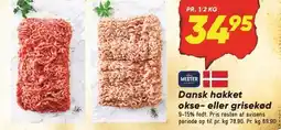 Bilka Dansk hakket okse- eller grisekød tilbud