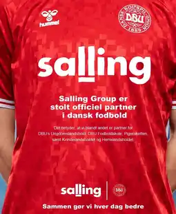 Bilka Salling Group er stolt officiel partner i dansk fodbold tilbud