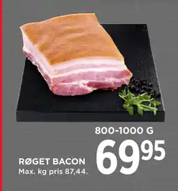 MENY RØGET BACON tilbud