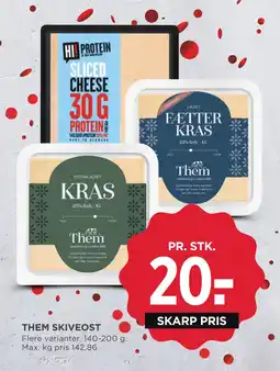 MENY THEM SKIVEOST tilbud