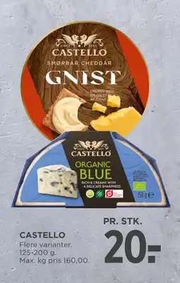 MENY CASTELLO tilbud