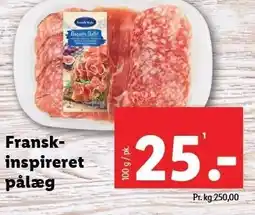 Lidl Franskinspireret pålæg tilbud