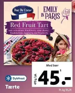 Lidl Tærte tilbud
