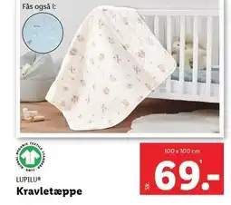Lidl LUPILU Kravletæppe tilbud