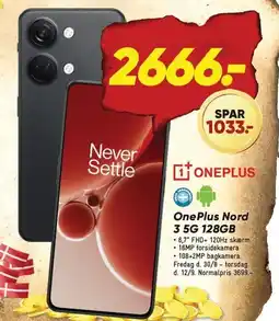 Bilka OnePlus Nord 3 5G 128GB tilbud