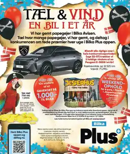 Bilka TÆL & VIND EN BIL I ET ÅR tilbud