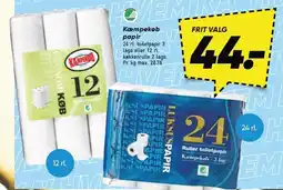 Bilka Kæmpekøb papir tilbud