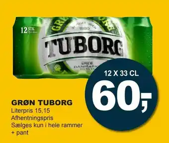 Let-Køb Grøn tuborg tilbud