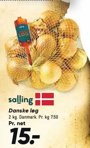 Bilka Salling Danske løg tilbud