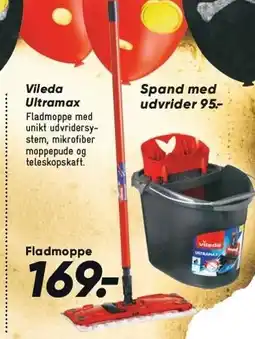 Bilka Vileda Ultramax eller Spand med udvrider tilbud