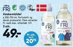 Bilka Vaskemiddel tilbud