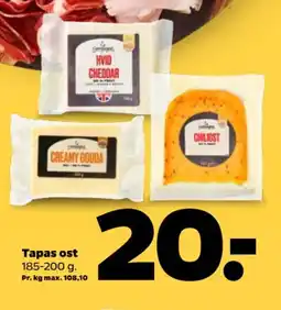 Netto Tapas Ost tilbud