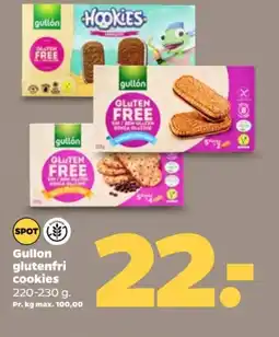 Netto GULLON Glutenfri Cookies tilbud