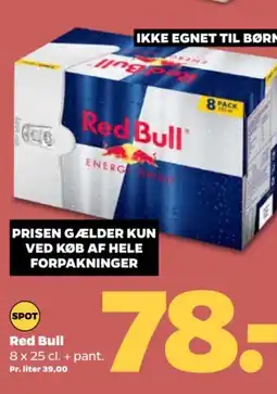 Netto RED BULL tilbud