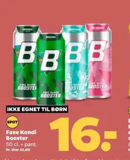 Netto FAXE KONDI Booster tilbud