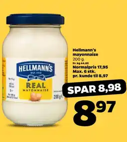Netto HELLMANN'S Mayonnaise tilbud