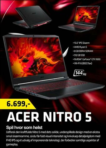 LabTech Data Acer nitro 5 tilbud