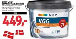 XL-BYG DYRUP Væg 10 Mat Ekstra Dækkende tilbud