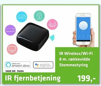 IR fjernbetjening