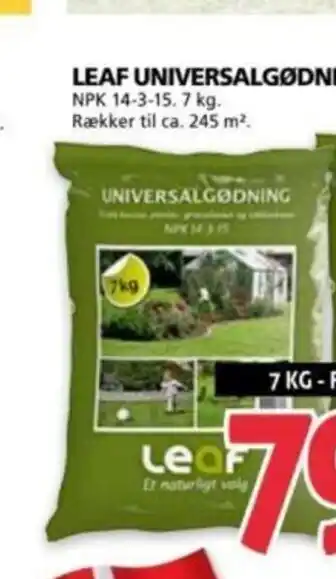 XL-BYG Leaf Universalgødning tilbud