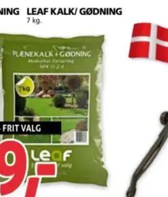 XL-BYG Leaf Kalk/ Gødning tilbud