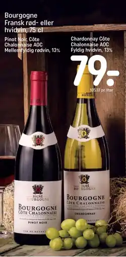Bourgogne Fransk rød- eller hvidvin