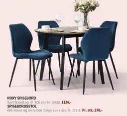 Daells Bolighus ROXY SPISEBORD ELLER SPISEBORDSSTOL tilbud