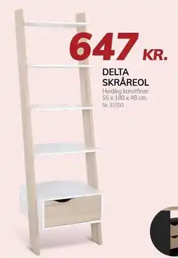 Daells Bolighus DELTA SKRÅREOL tilbud