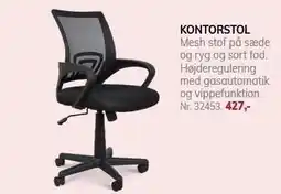 Daells Bolighus KONTORSTOL tilbud