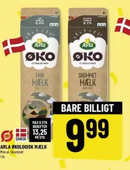 Løvbjerg Arla økologisk mælk tilbud