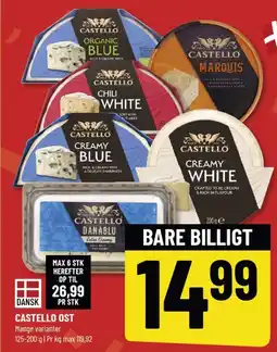 Løvbjerg Castello ost tilbud