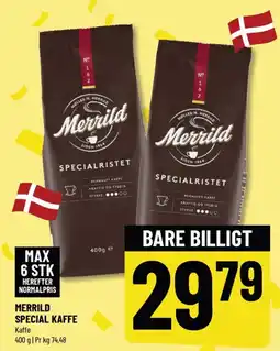 Løvbjerg Merrild special kaffe tilbud