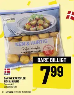 Løvbjerg Danske kartofler nem & hurtig tilbud