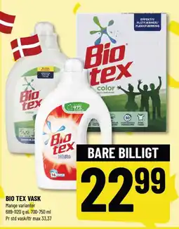 Bio Tex vask