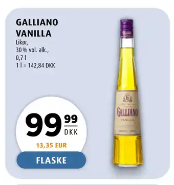 Scandinavian Park GALLIANO VANILLA tilbud