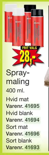 Harald Nyborg Spraymaling tilbud