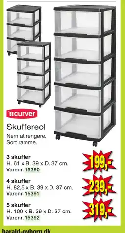 Harald Nyborg Skuffereol tilbud
