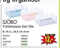 Harald Nyborg Foldekasse klar lille tilbud