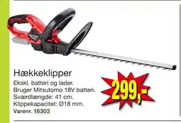 Harald Nyborg Hækkeklipper tilbud
