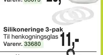 Harald Nyborg Silikoneringe 3-pak tilbud