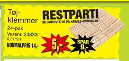 Tøjklemmer