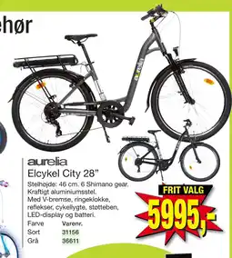 Harald Nyborg Elcykel City 28” tilbud