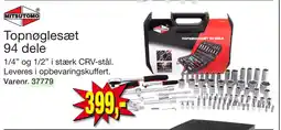 Harald Nyborg Topnøglesæt 94 dele tilbud