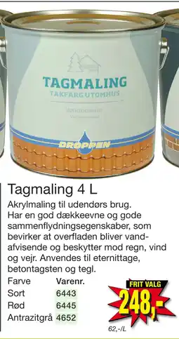 Harald Nyborg Tagmaling 4 L tilbud
