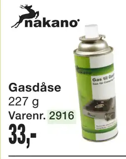 Gasdåse