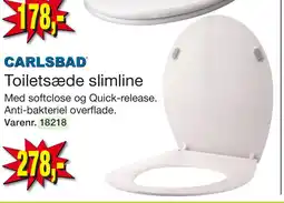 Harald Nyborg Toiletsæde slimline tilbud